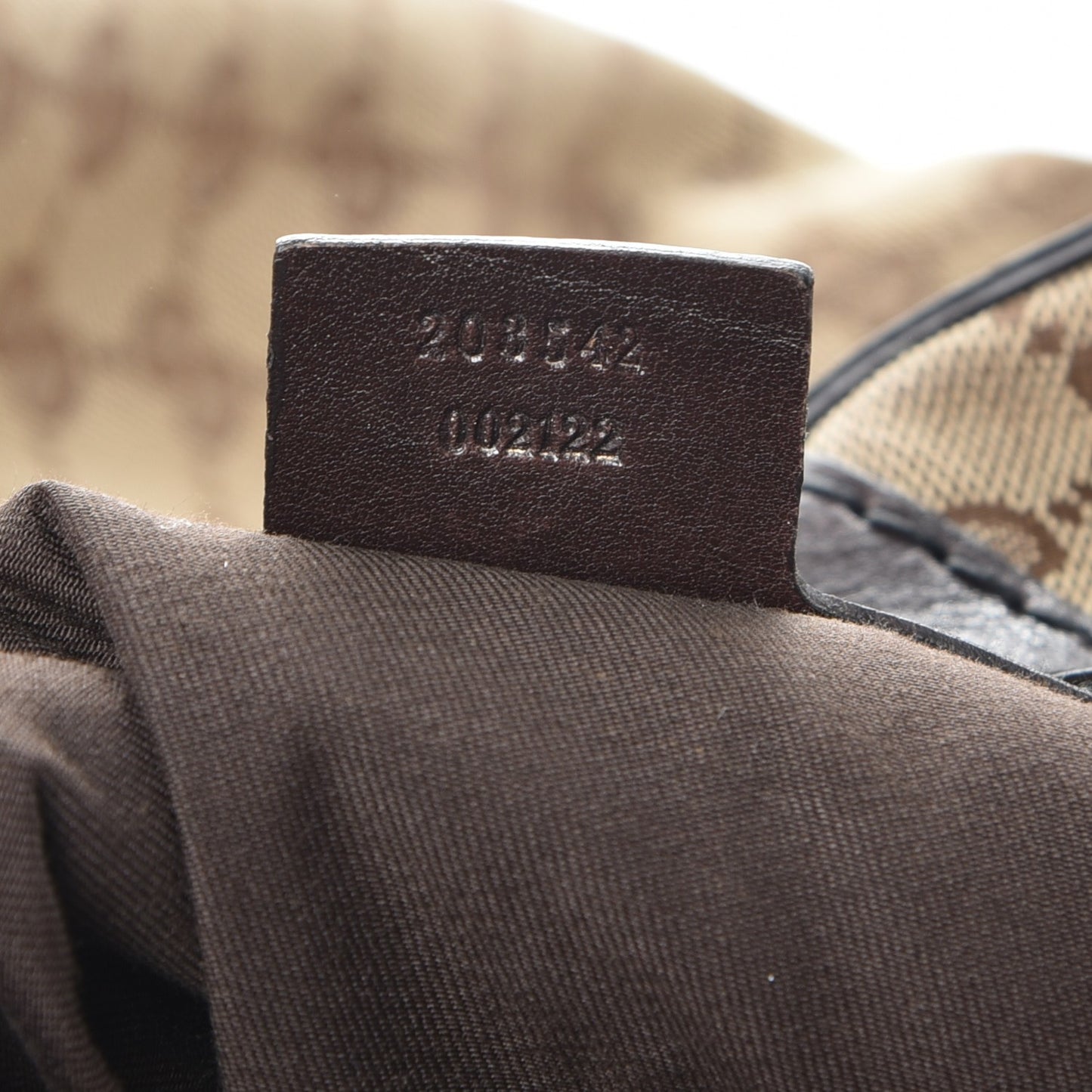 Monogram Large Jockey Hobo Dark Brown