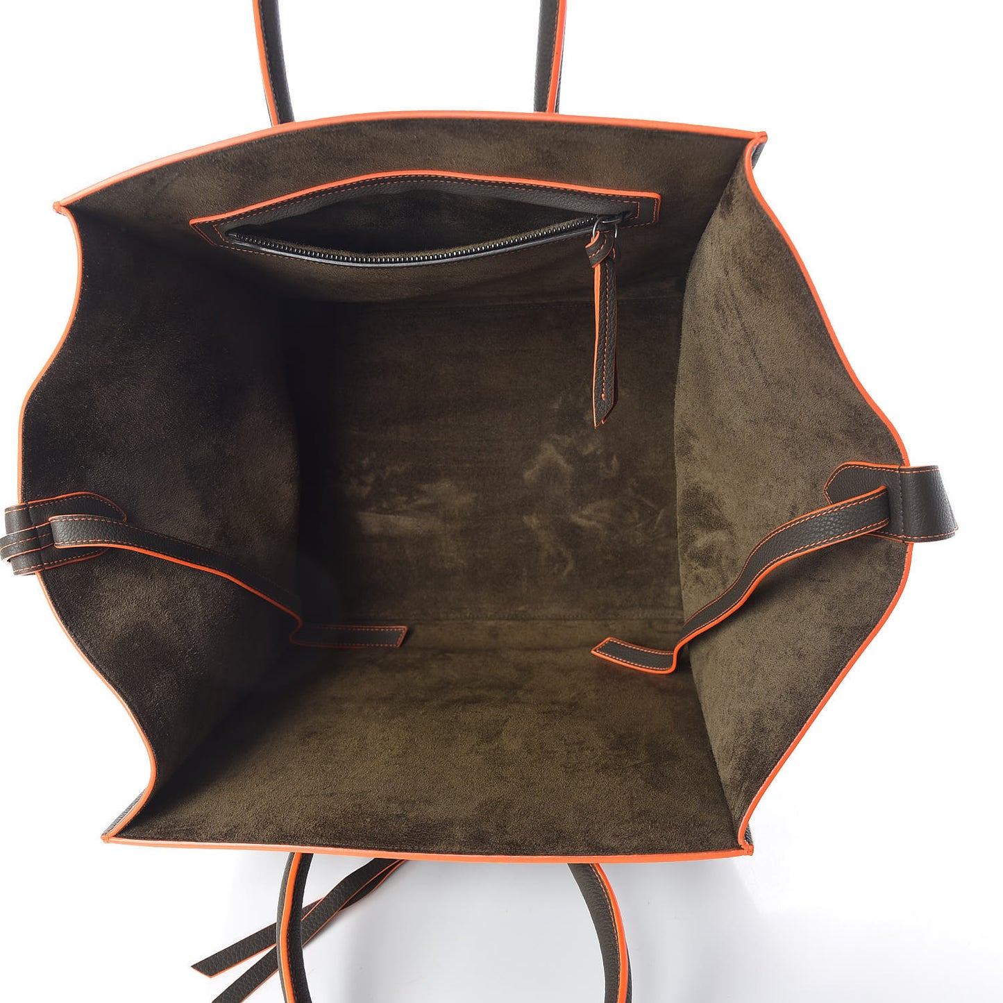 Baby Grained Calfskin Medium Phantom Luggage Stone