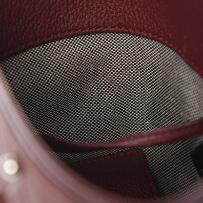 Alexander Wang Pebbled Calfskin Mini Roxy Bucket Bag Burgundy 5 of 10
