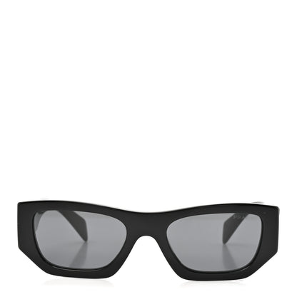Prada Acetate Pillow Sunglasses SPR A01 Black 2 of 8