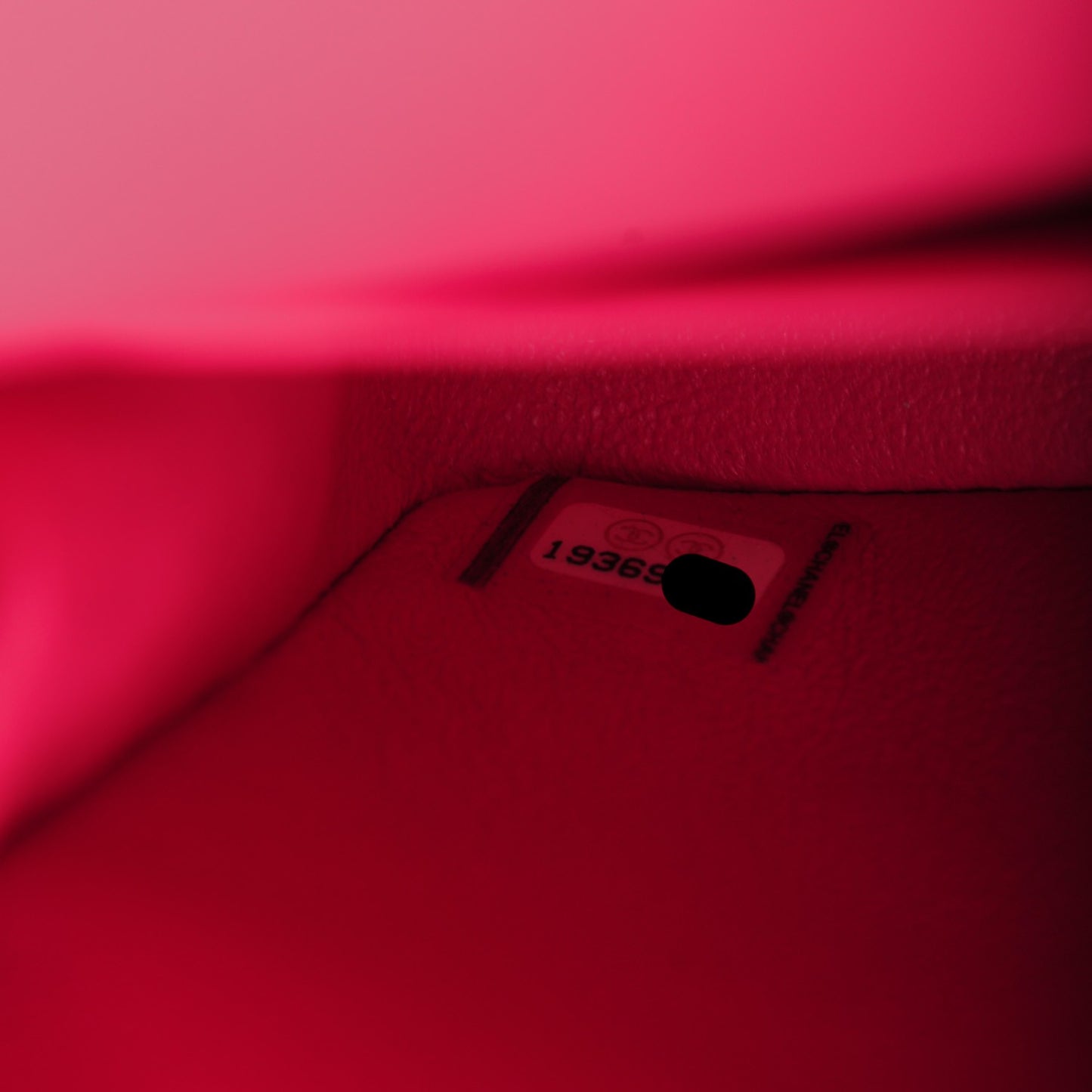 Lambskin Quilted Medium Double Flap Fuchsia