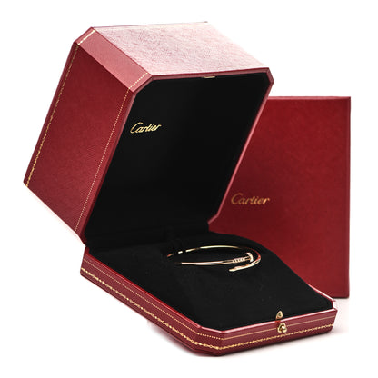 Cartier 18K Yellow Gold Small Juste Un Clou Bracelet 17 4 of 4