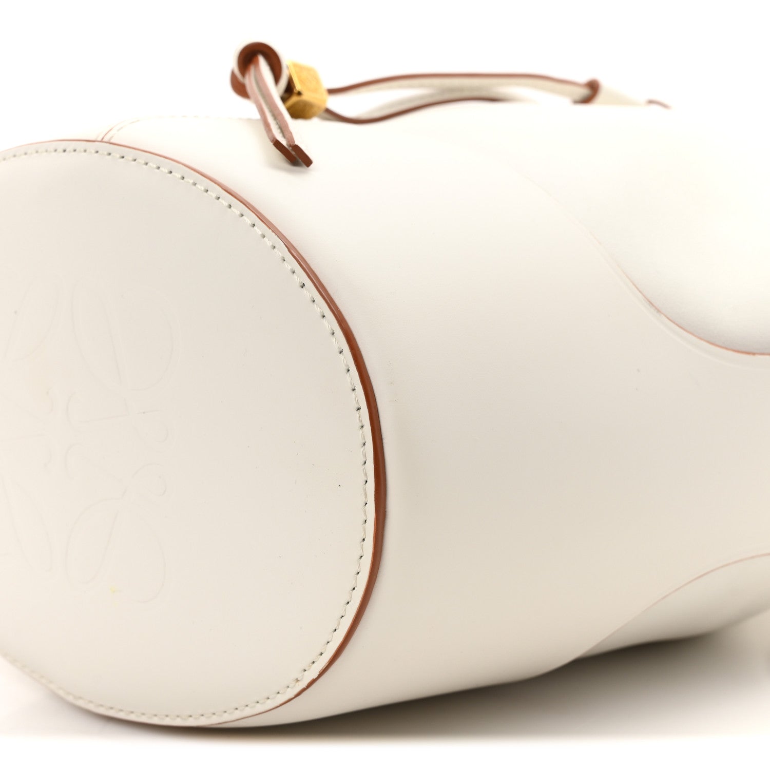 Loewe Calfskin Small Balloon Bucket Bag Soft White 9 of 9