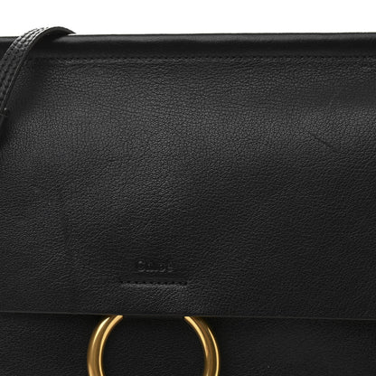 Chloe Calfskin Medium Faye Shoulder Bag Black 9 of 13
