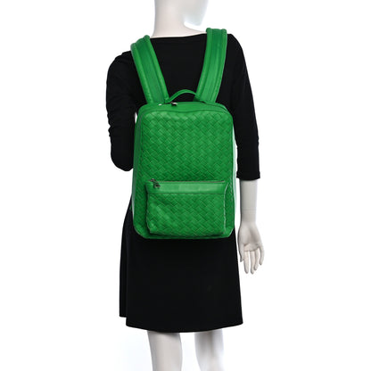 Bottega Veneta Calfskin Intrecciato Small Backpack Parakeet 2 of 9