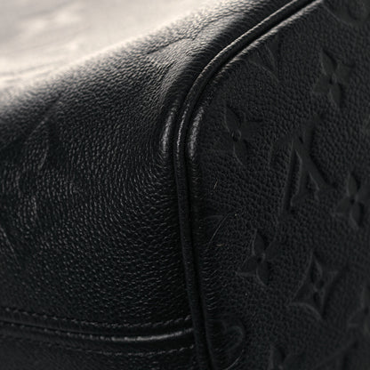 Louis Vuitton Empreinte Monogram Giant Neverfull MM Black 9 of 10