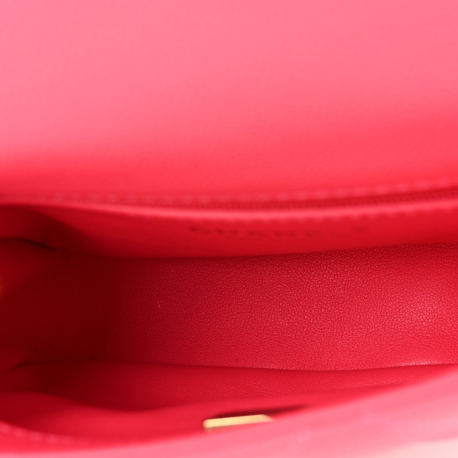 Chanel Caviar Quilted Sweetheart Mini Flap Dark Pink 5 of 10