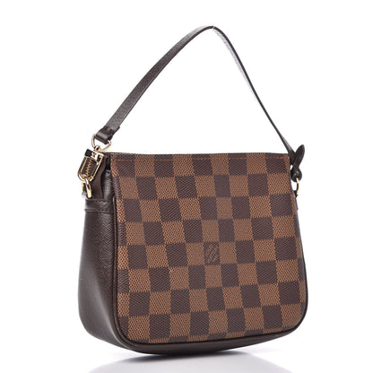 Louis Vuitton Damier Ebene Trousse Make Up Bag Pochette 3 of 10
