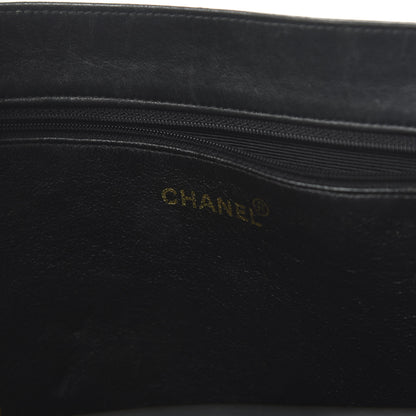 Chanel Lambskin CC Tote Black 8 of 10