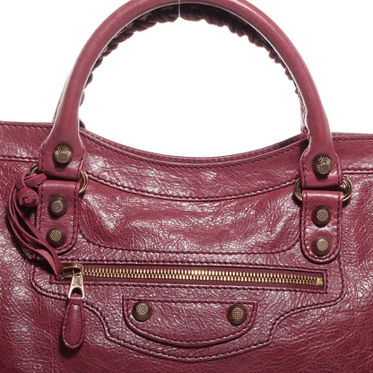 Balenciaga Agneau Giant 12 Rose Gold Hardware City Cassis 4 of 31
