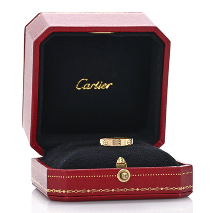 Cartier 18K Yellow Gold 3.5mm LOVE Wedding Band Ring 48 4.5 6 of 6
