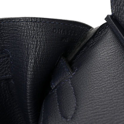 Hermes Togo Birkin 30 Bleu Nuit 7 of 11