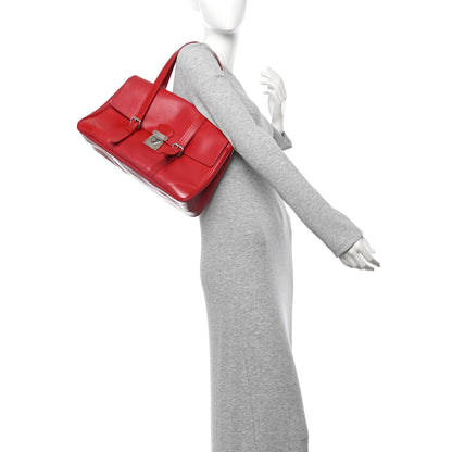 Louis Vuitton Epi Segur MM Rouge 2 of 9