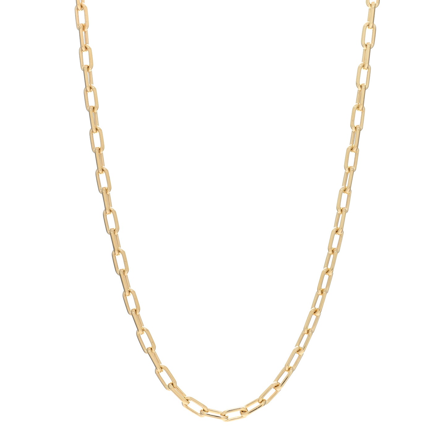 18K Yellow Gold 5mm Spartacus Chain Necklace