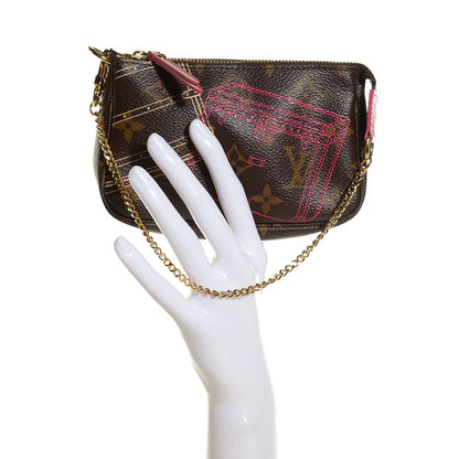 Louis Vuitton Monogram 2014 Christmas Animation Mini Pochette Accessories 2 of 7