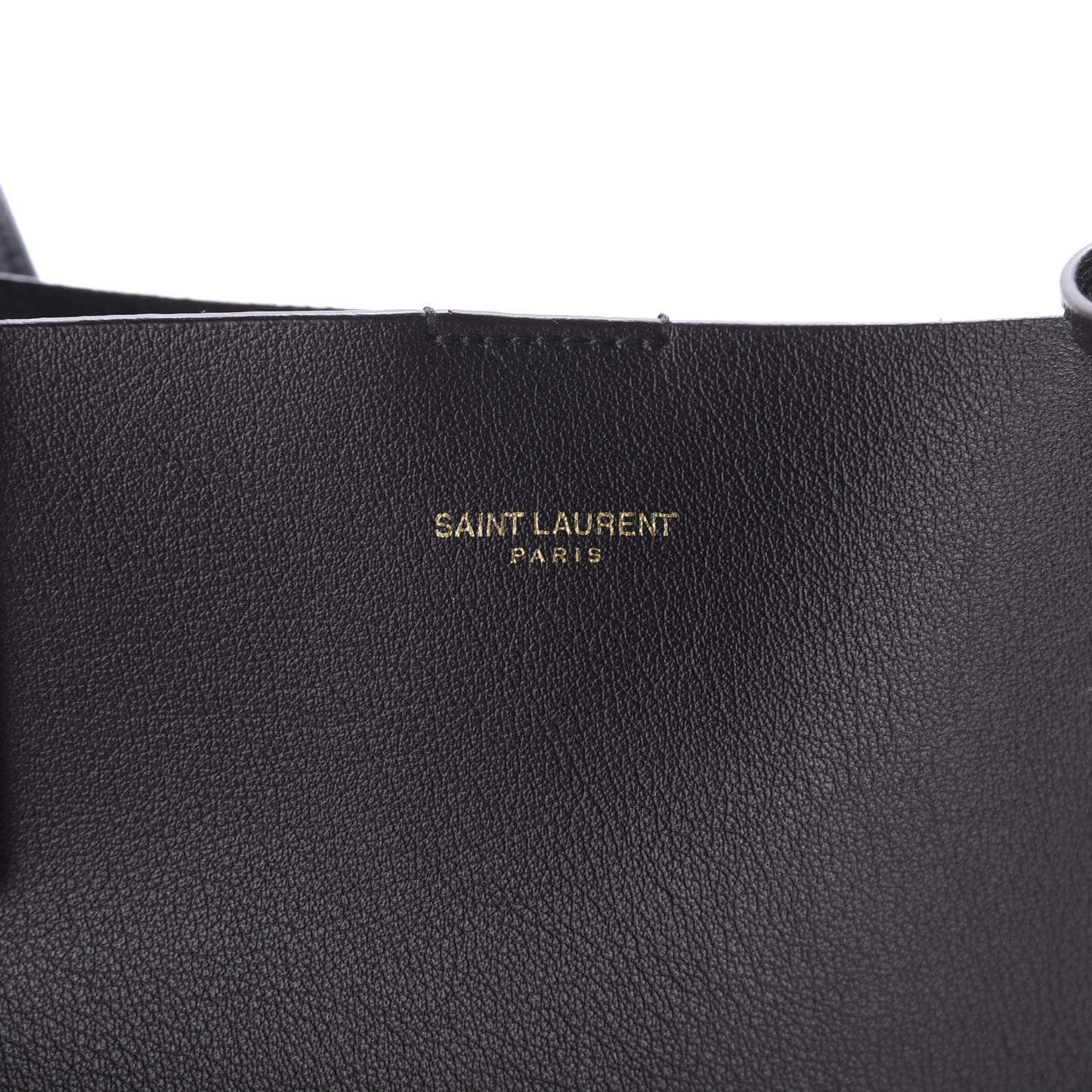 Calfskin Large Shopping Tote Black