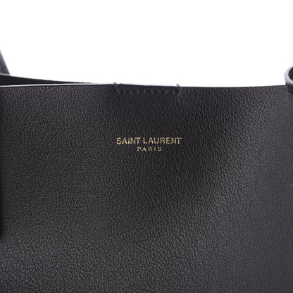 Saint Laurent Calfskin Large Shopping Tote Black 8 of 8