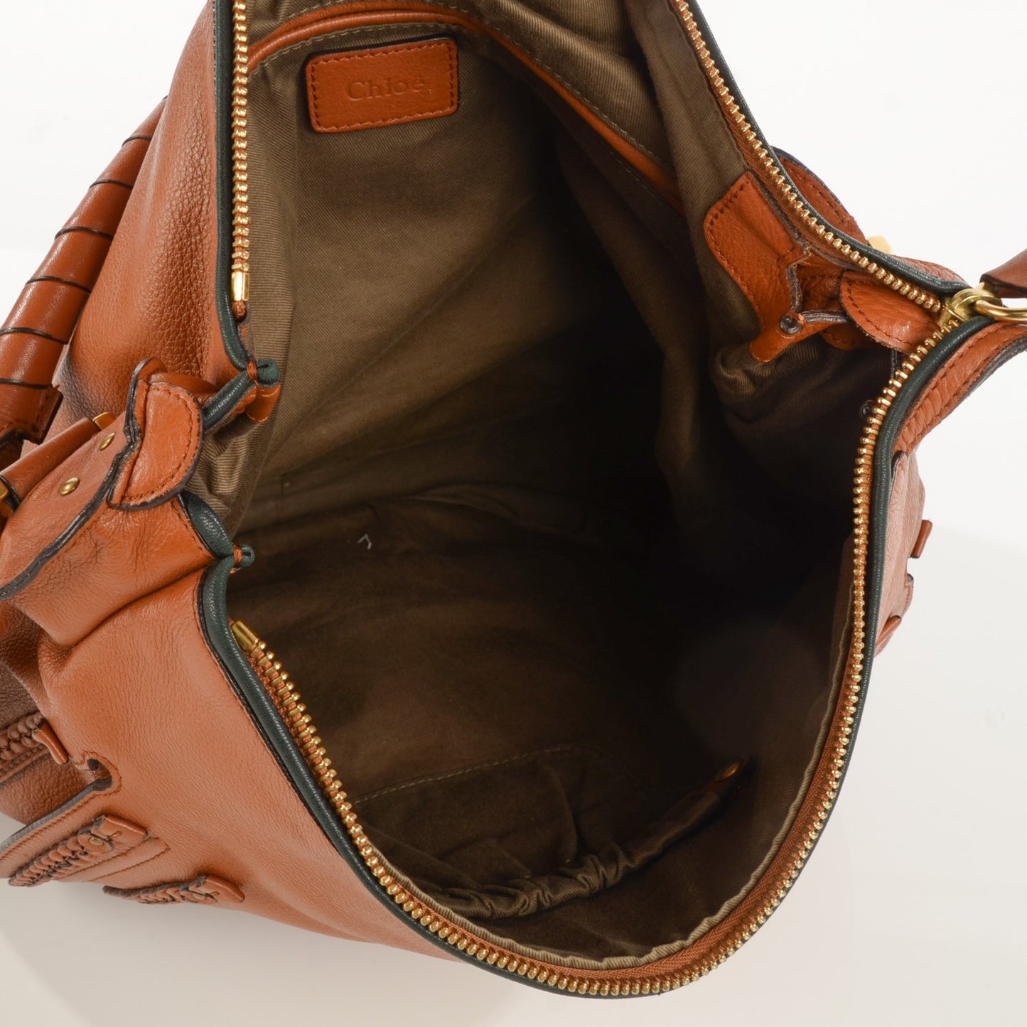 Calfskin Large Marcie Hobo Tan