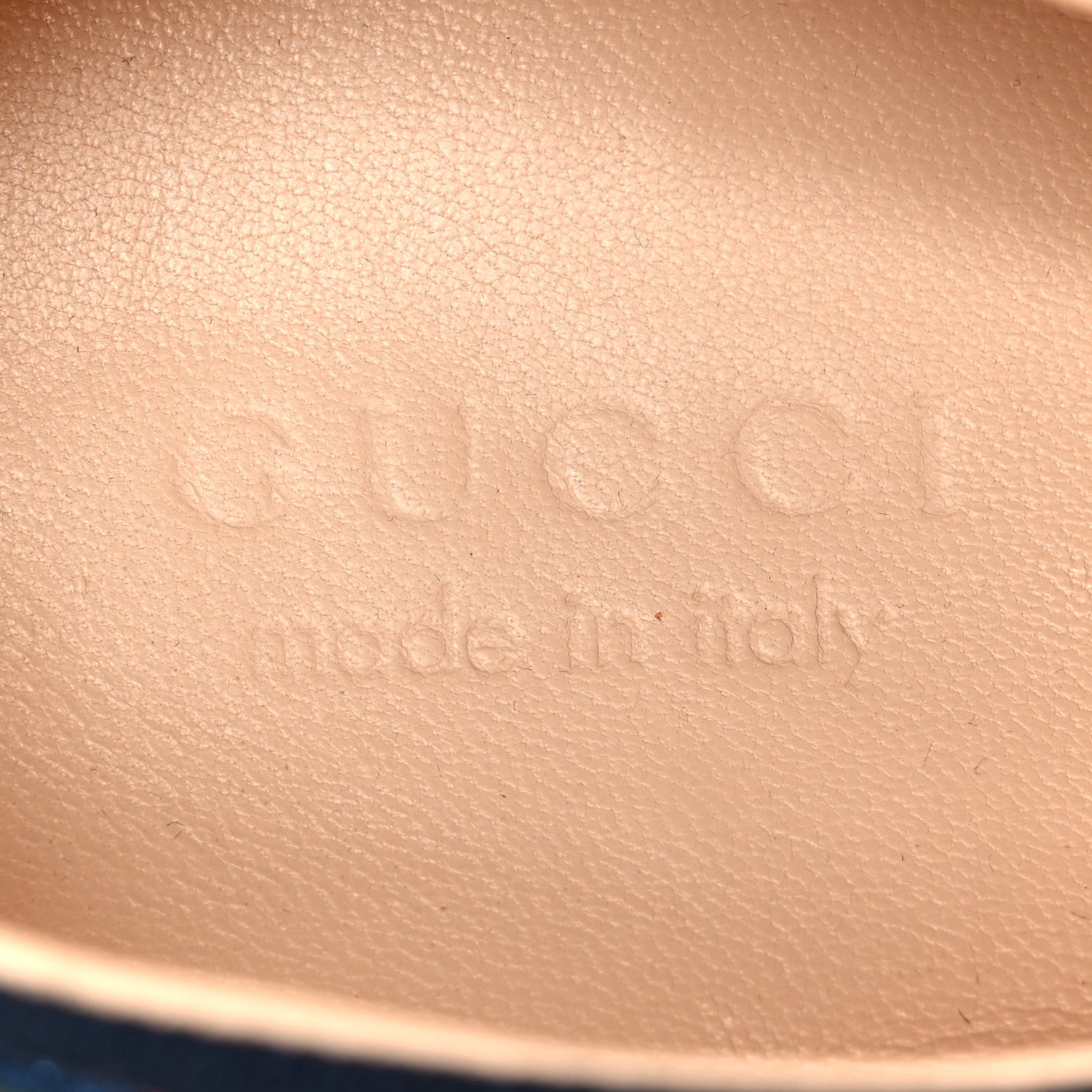 Gucci Lurex Calfskin Web GG Monogram Mens Falacer Sneakers 9 Iridescent Blue Iridescent Red Silver 9 of 10