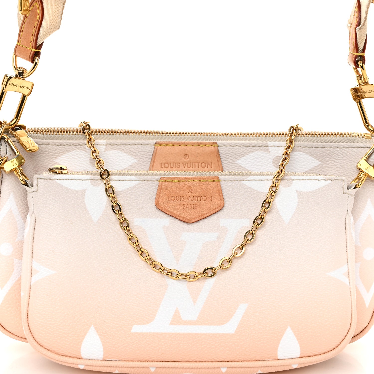 Louis Vuitton Monogram Giant By The Pool Multi Pochette Accessories Brume 8 of 13