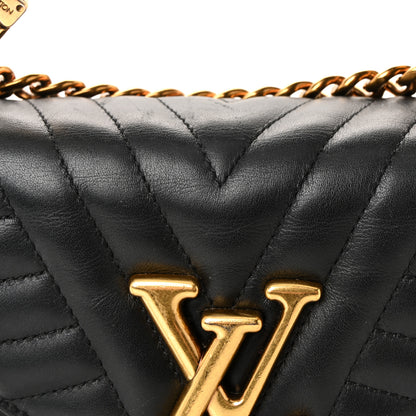 Louis Vuitton Calfskin New Wave Chain PM Black 7 of 10
