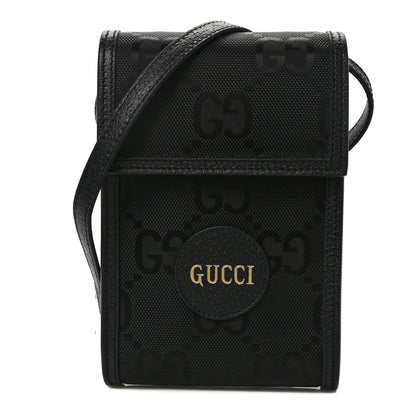 Gucci Econyl Nylon Monogram Off The Grid Crossbody Bag Black 1 of 10