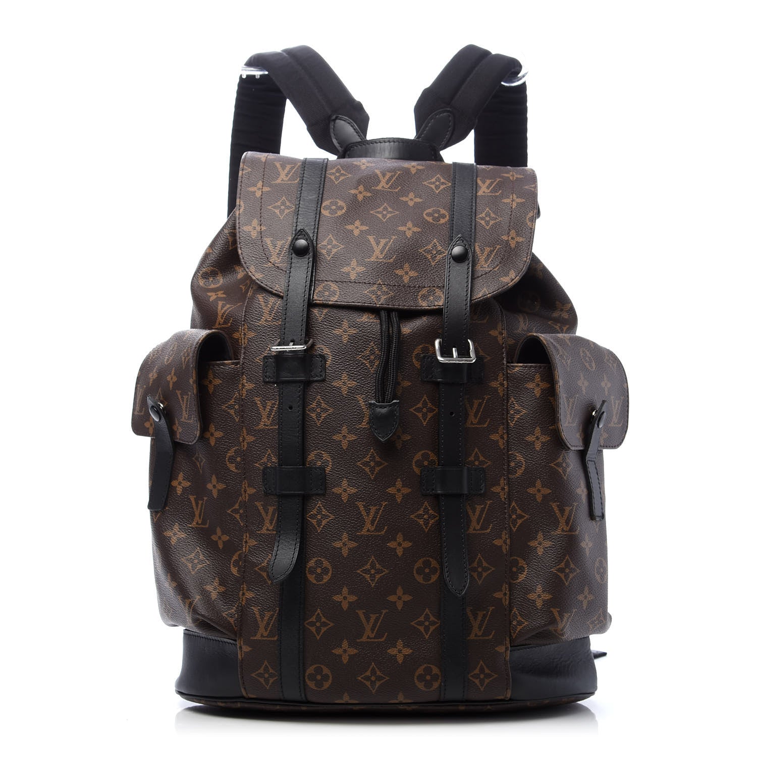 Louis Vuitton Monogram Macassar Christopher PM Backpack 1 of 9
