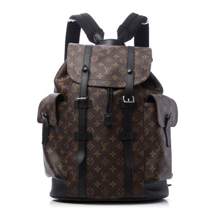 Louis Vuitton Monogram Macassar Christopher PM Backpack 1 of 9