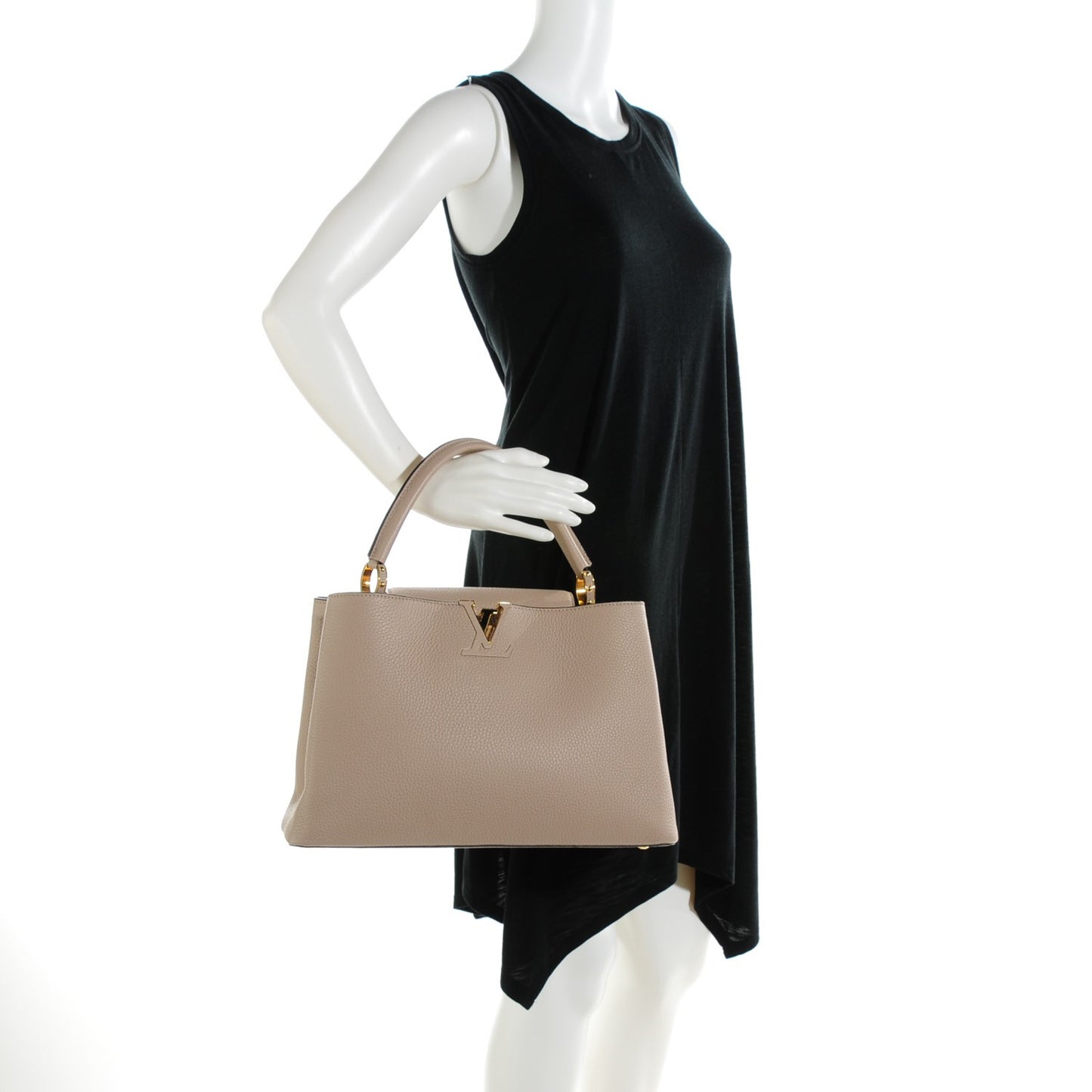 Taurillon Capucines MM Galet