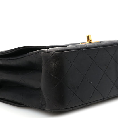 Chanel Lambskin Quilted Medium Double Sided Flap Black 11 of 12
