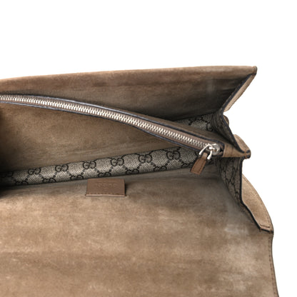 Gucci GG Supreme Monogram Small Dionysus Shoulder Bag Taupe 5 of 11