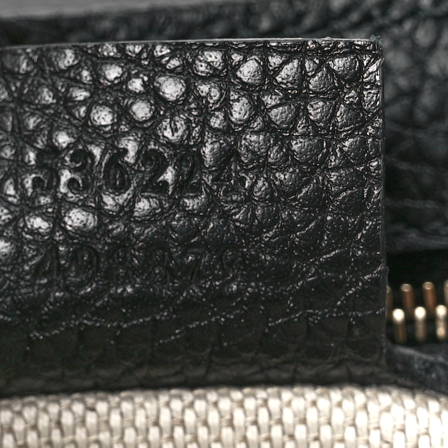 Gucci Pebbled Calfskin Medium Soho Flap Crossbody Black 7 of 12