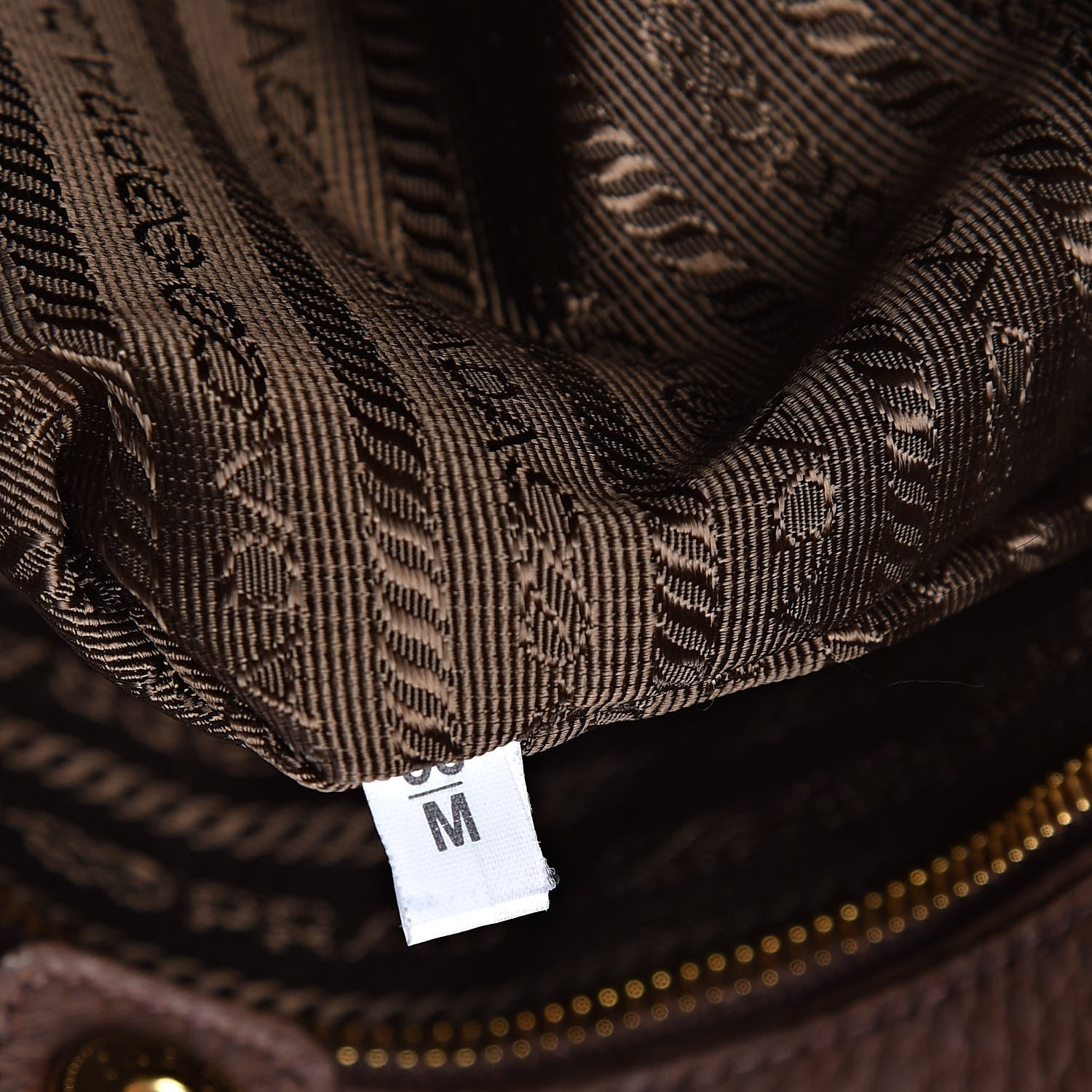Prada Vitello Daino Shopping Tote Palissandro 7 of 13