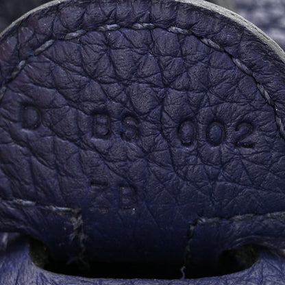 Hermes Taurillon Clemence Evelyne III PM Bleu Encre 7 of 12