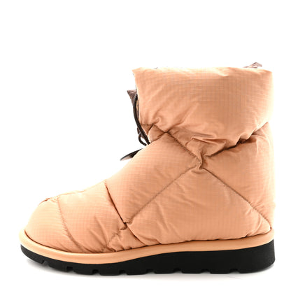 Louis Vuitton Nylon Monogram Pillow Comfort Ankle Boot 38 Beige 1 of 8