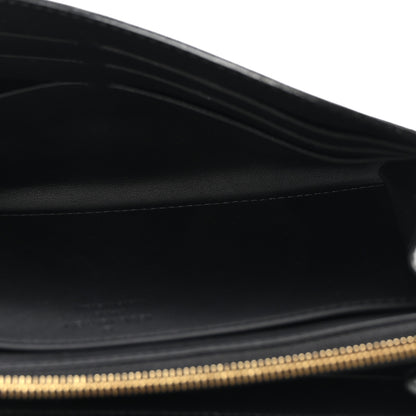 Louis Vuitton Patent Louise Wallet Black 5 of 6