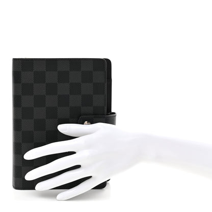 Louis Vuitton Damier Graphite Medium Ring Agenda Cover 2 of 7