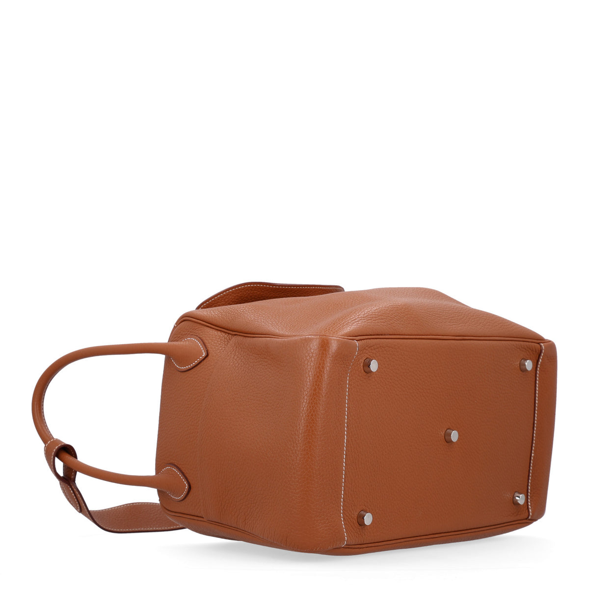 Hermes Taurillon Clemence Lindy 34 Gold 4 of 10