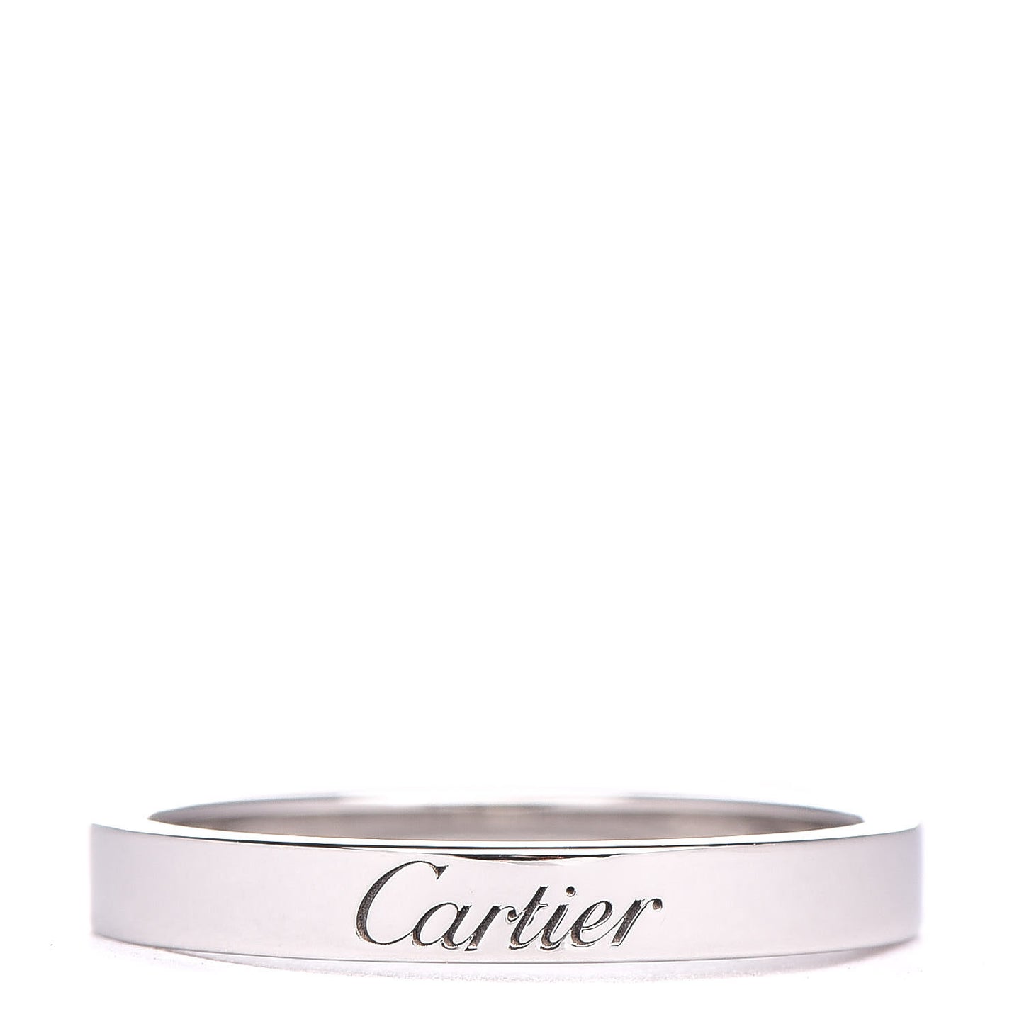 Platinum 3mm C De Wedding Band 58 8.25