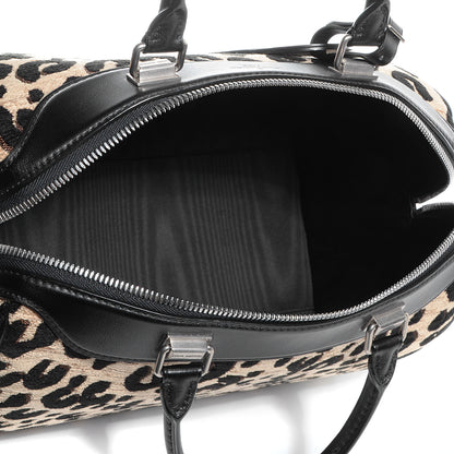 Louis Vuitton Jacquard Velvet Leopard Print Stephen Sprouse Speedy 5 of 8