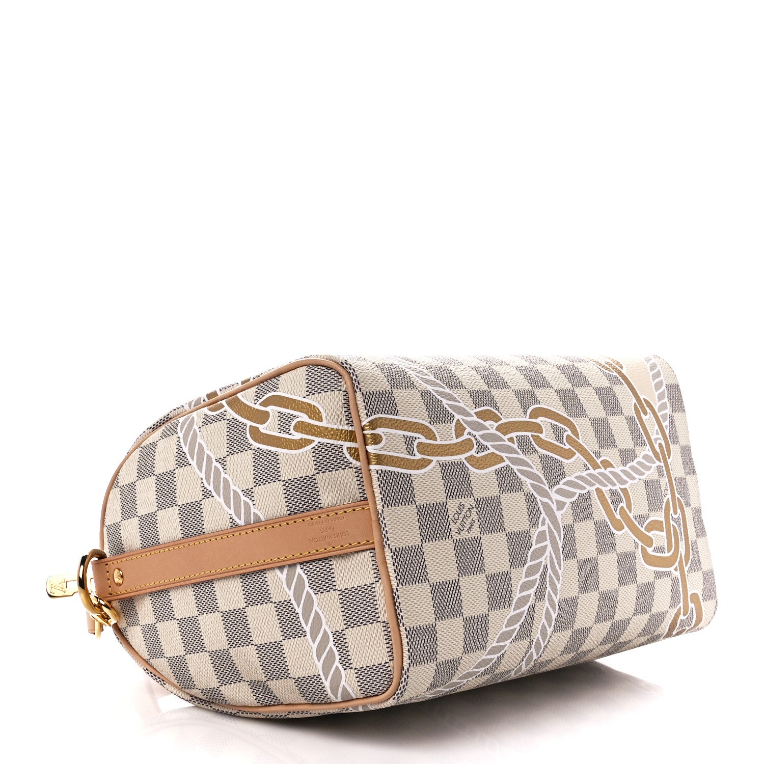 Louis Vuitton Damier Azur Nautical Speedy Bandouliere 25 4 of 10
