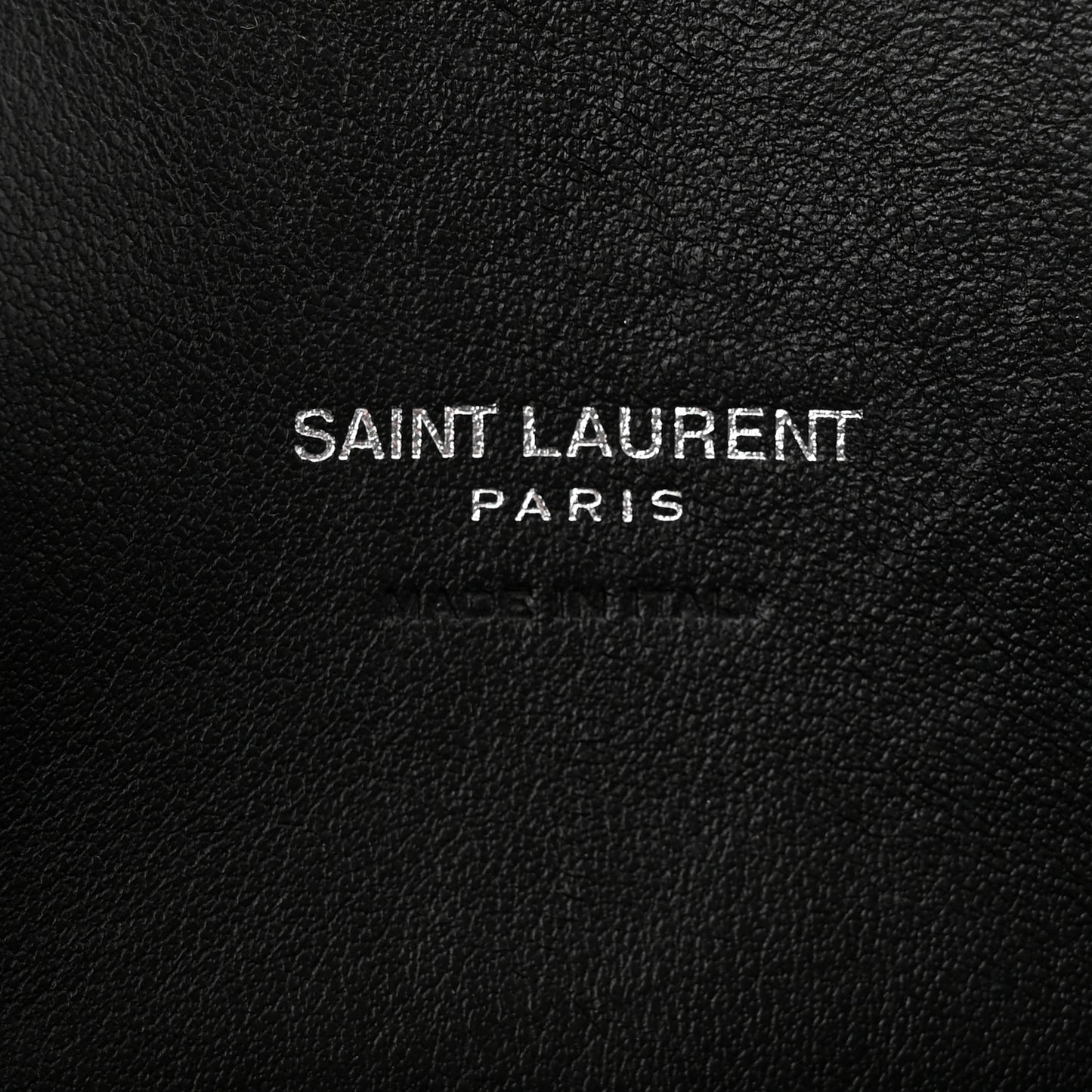 Grained Calfskin Baby Sac De Jour Black
