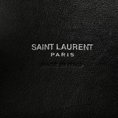 Saint Laurent Grained Calfskin Baby Sac De Jour Black 6 of 10