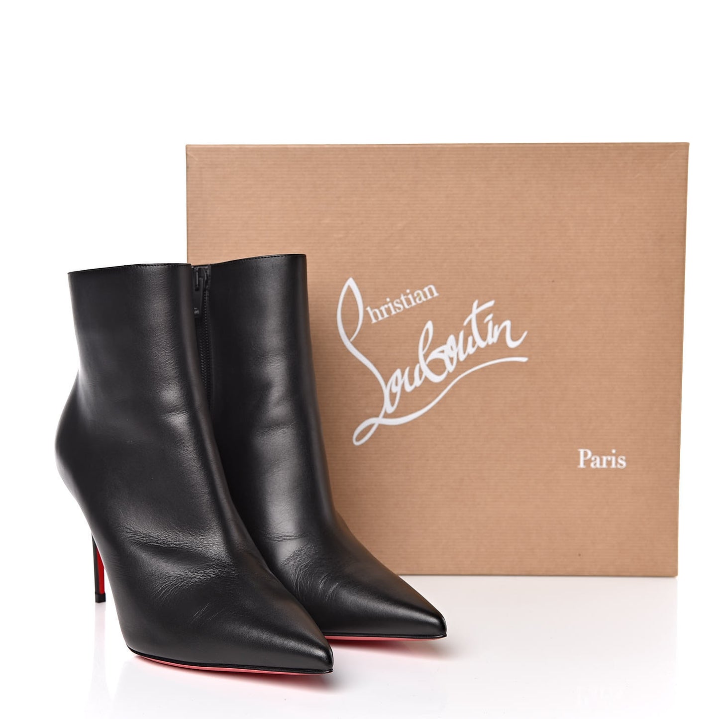 Calfskin So Kate Booty 85 Ankle Boots 38.5 Black
