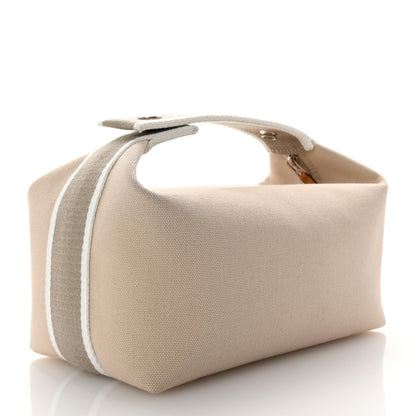 Hermes Canvas Small Bride-A-Brac Pouch Natural 3 of 6