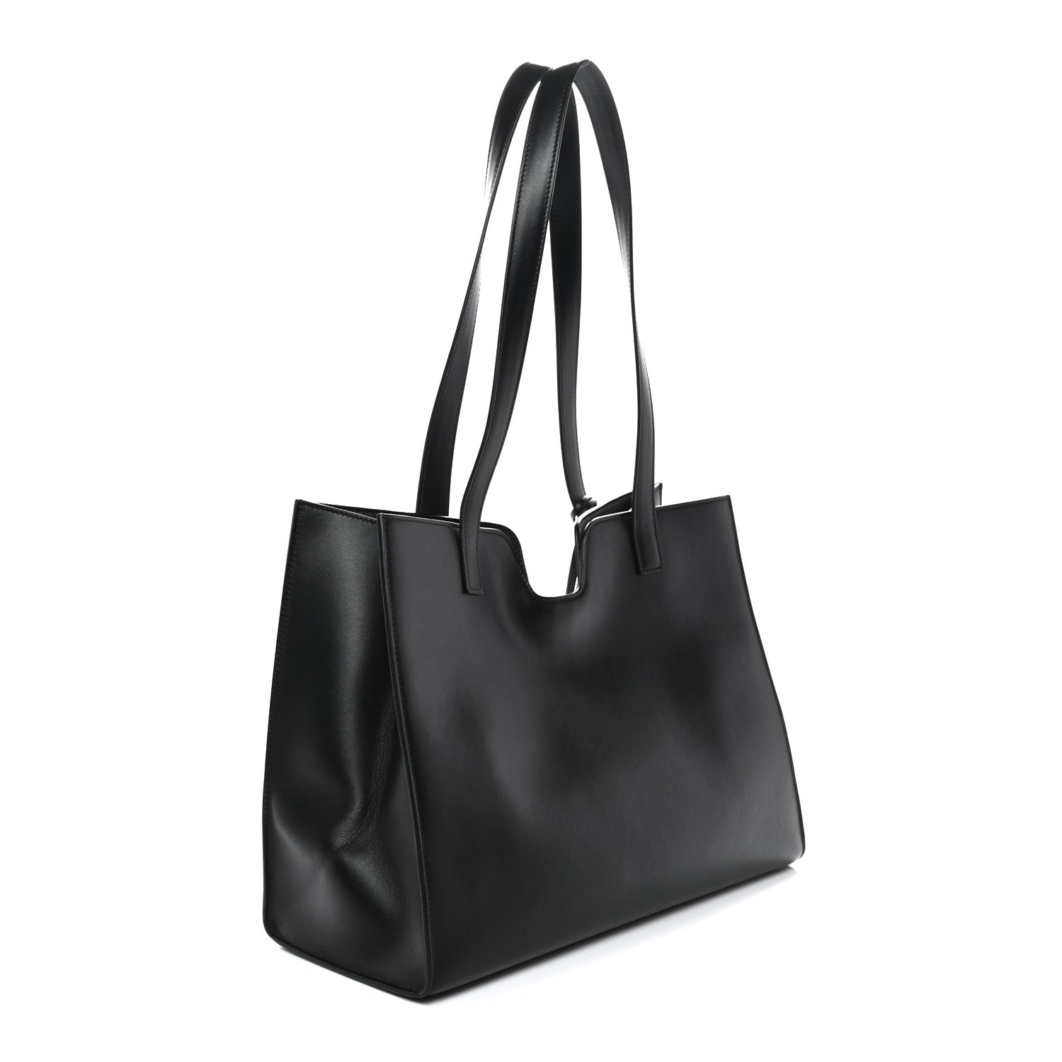 Celine Smooth Calfskin Cabas 16 Bag Black 3 of 9