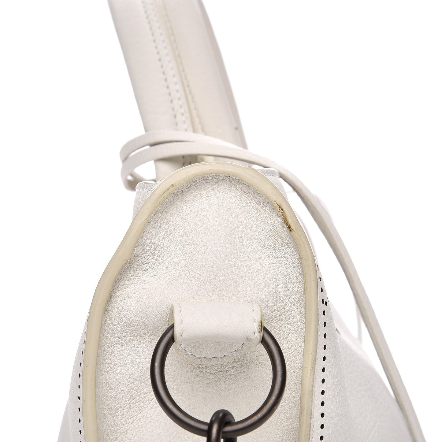 Veau Soyeux Perforated Blackout Hardware S City White