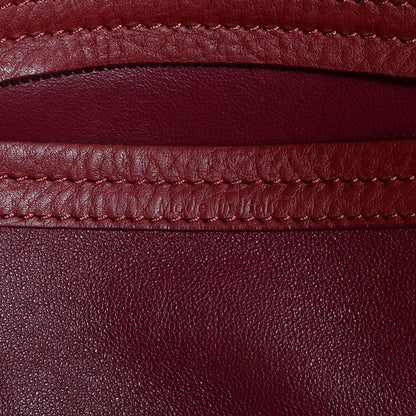 Celine Suede Medium Phantom Luggage Burgundy 6 of 8