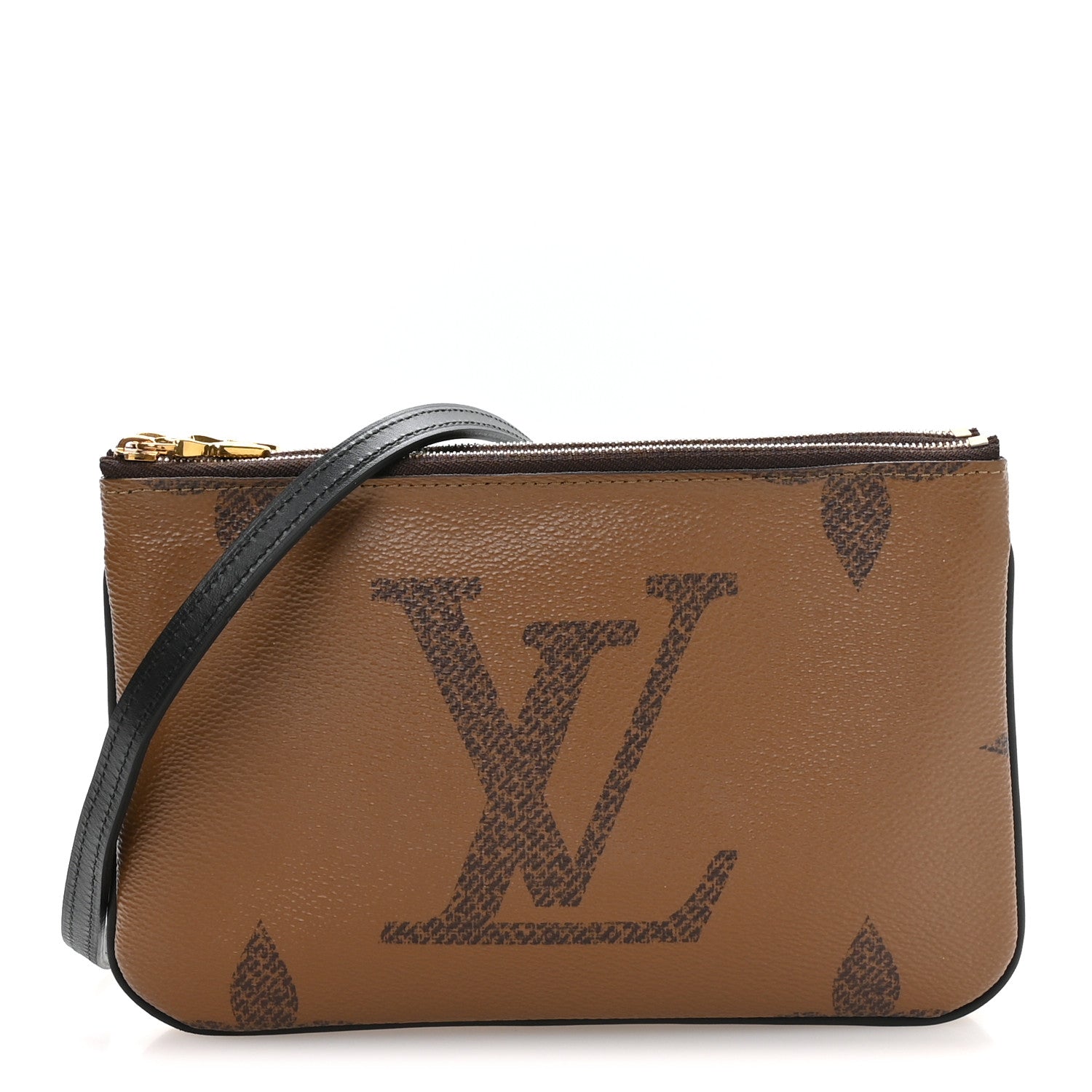 Louis Vuitton Reverse Monogram Giant Double Zip Pochette 1 of 9