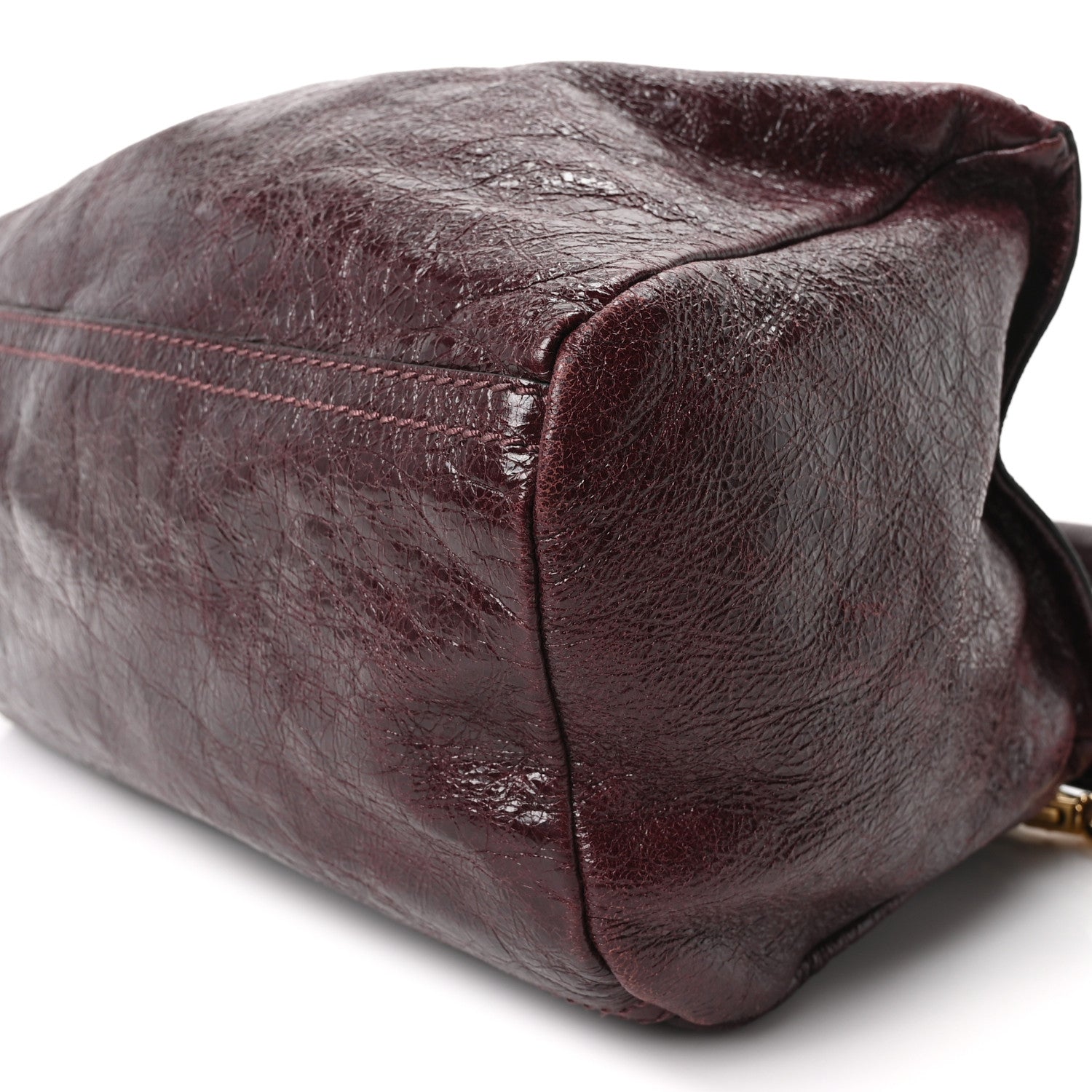 Givenchy Crinkled Patent Small Pandora Oxblood 10 of 10